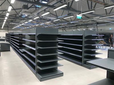 VVN-tiimi toimitti toimituslaitteet ja kokoonpanotyöt kauppaketjun "TOP" uuteen myymälään Siguldassa.8